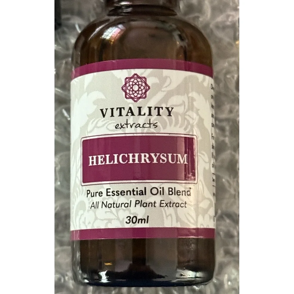 Vitality Helichrysum Pure Essential Oil Blend - 30ml Spray Bottle NEW Sealed
